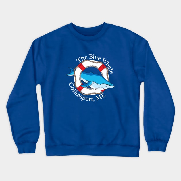 The Blue Whale (Dark Shadows 60's TV show) Crewneck Sweatshirt by Splatty